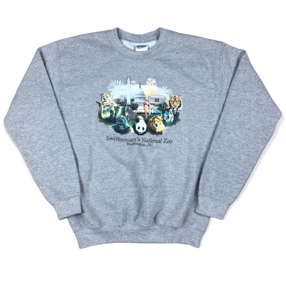Smithsonian's National Zoo Washington DC Sweatshirt Youth Size Large